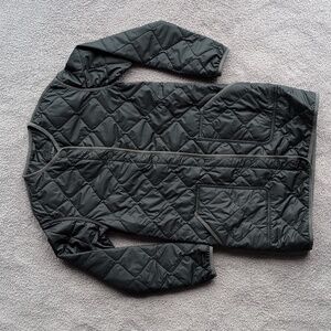 L.L. Bean Quilted Black Jacket Size XXS